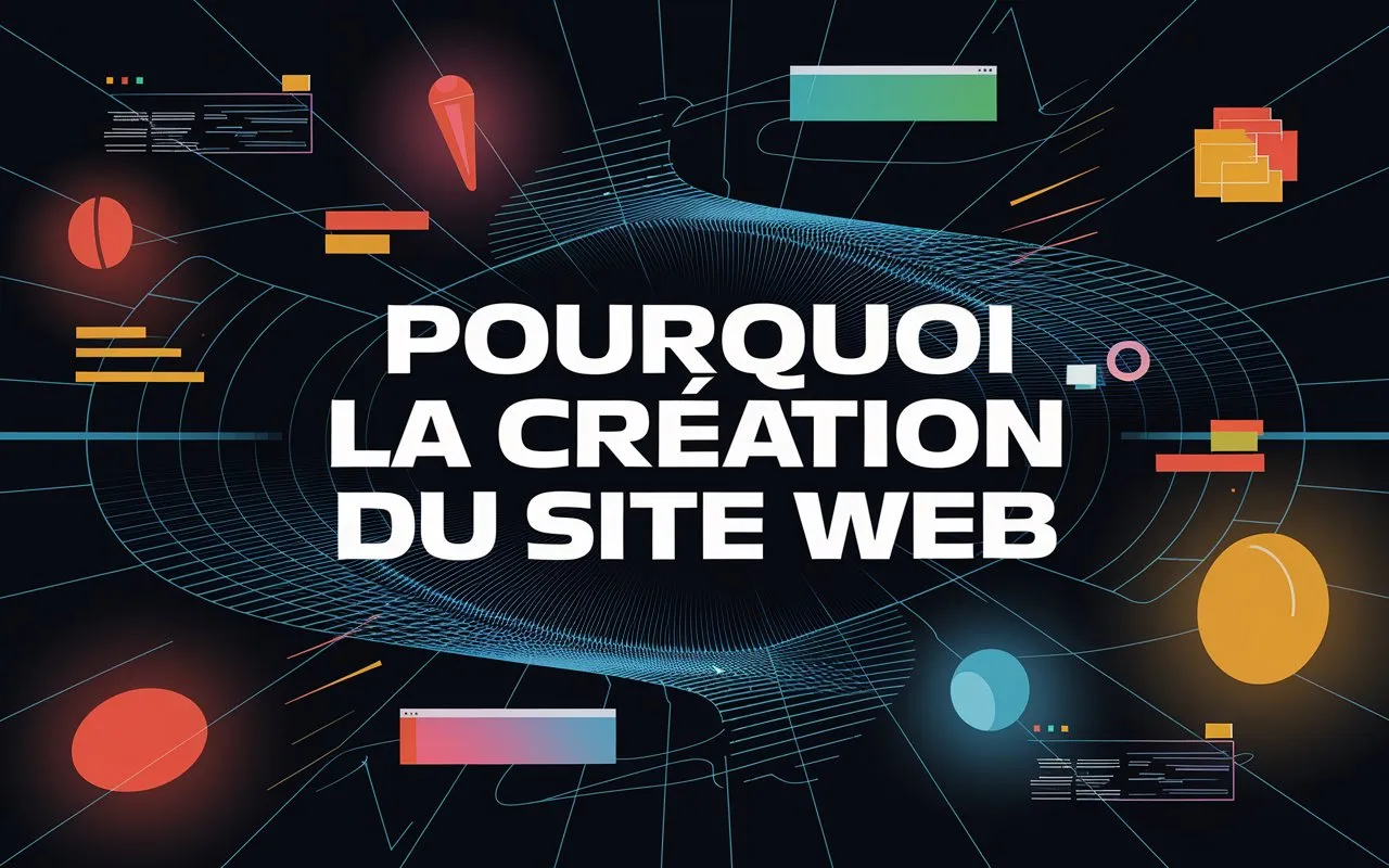 pourquoi la création du site web